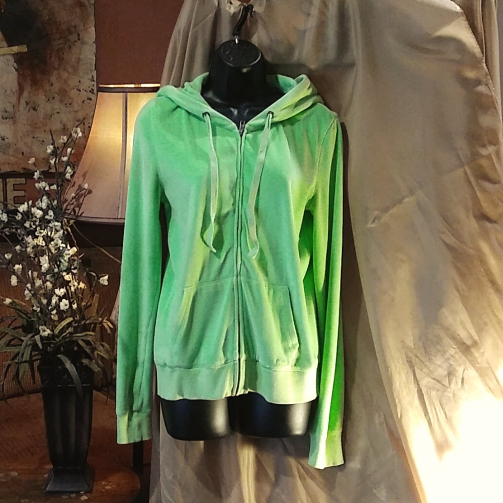 Victoria's Secret Love Pink Collection Velour Jacket